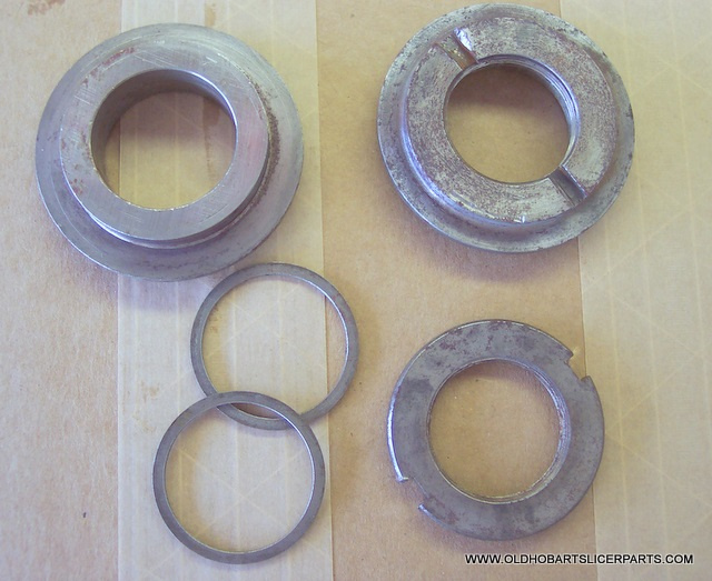 HOBART 8141,84141,8142,84142  TOP PULLEY,SPSCERS & RETAINING SCRES 